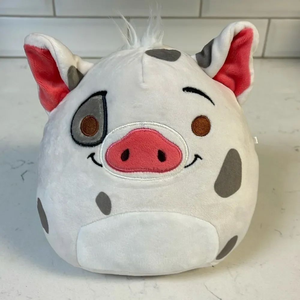 Squishmallow 7” Disney Moana PUA Pig Soft Spotted Plush No Tag